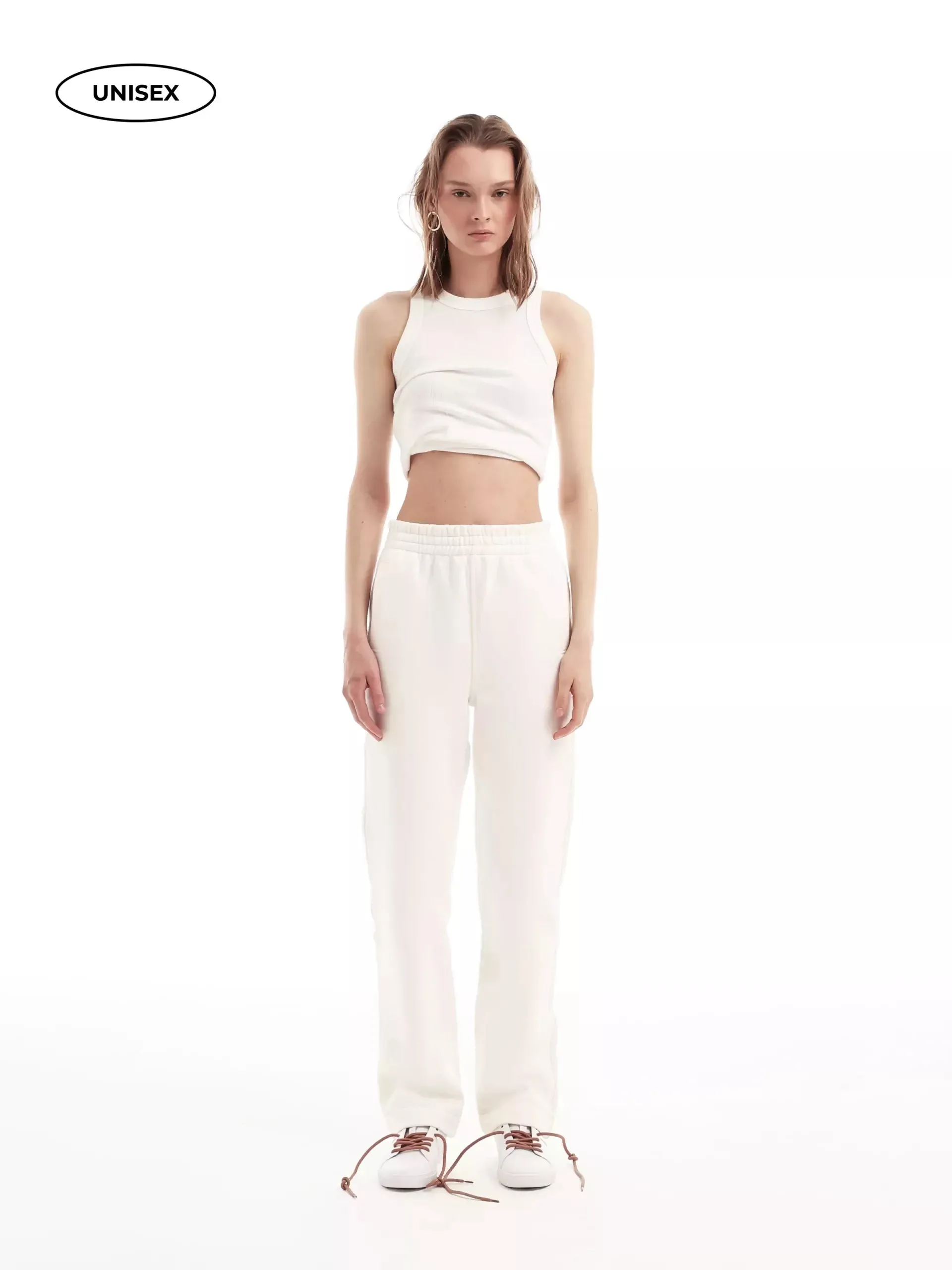 Awaken Ecru Fleece Pants