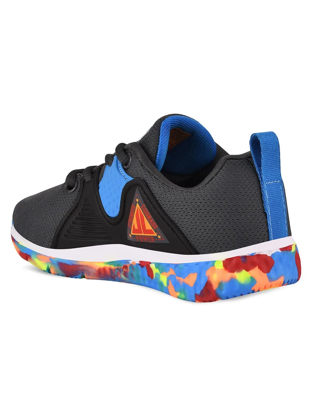 BUNNY JR Grey Kid's Sports Shoes