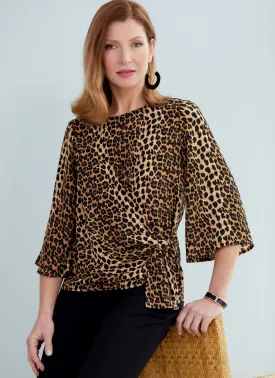 Butterick sewing pattern 6765 Misses' Tops