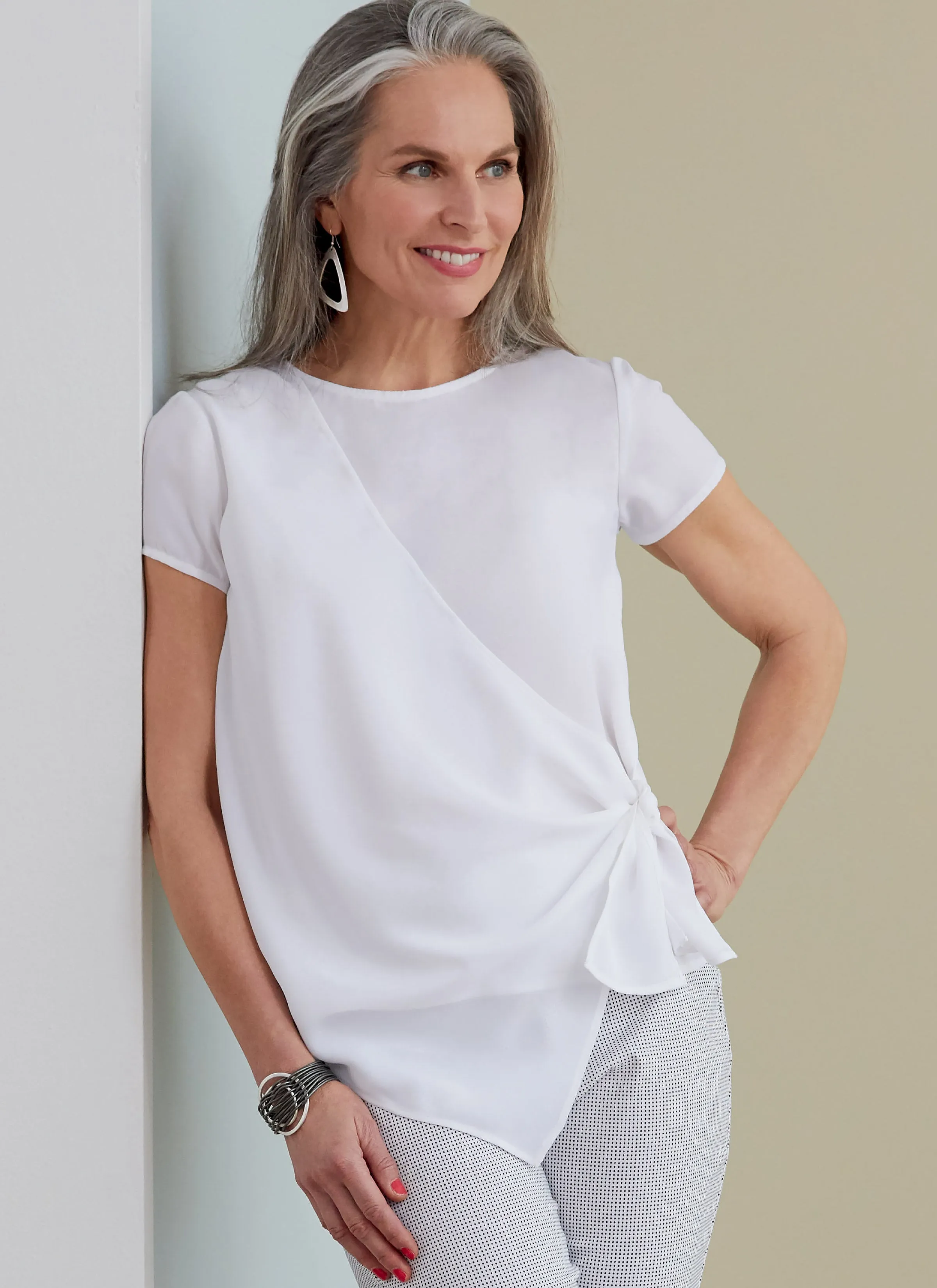 Butterick sewing pattern 6765 Misses' Tops