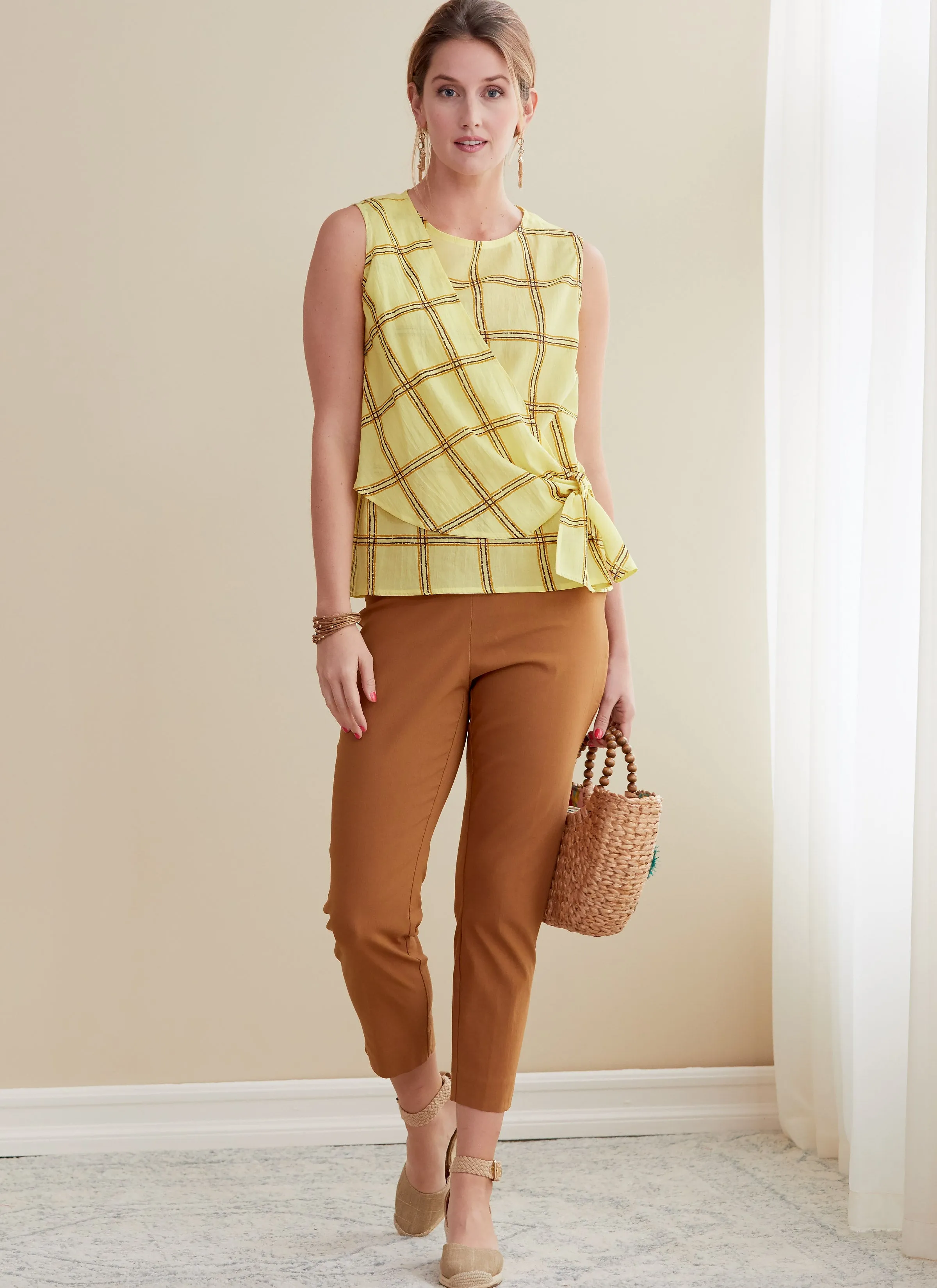 Butterick sewing pattern 6765 Misses' Tops