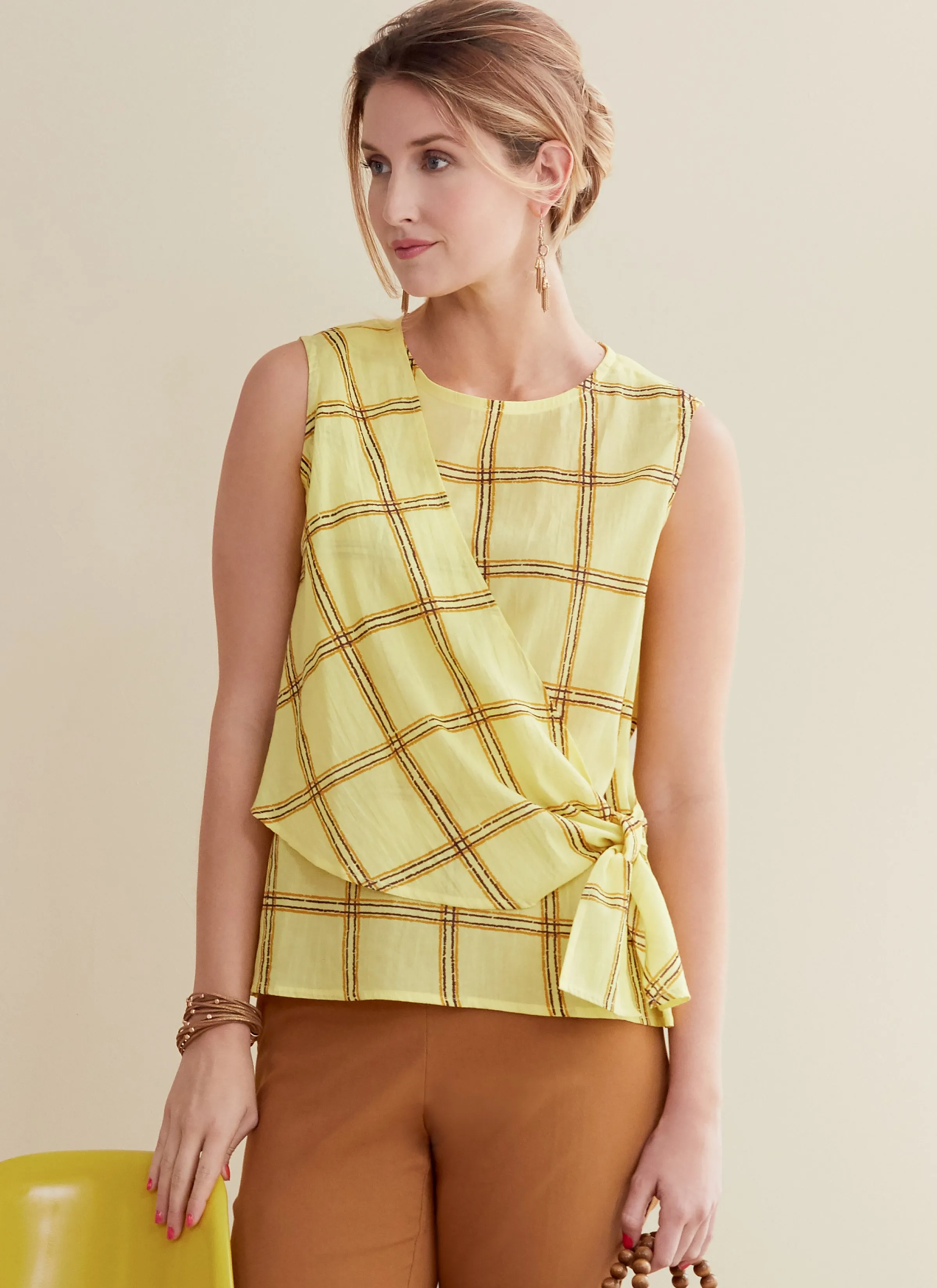Butterick sewing pattern 6765 Misses' Tops