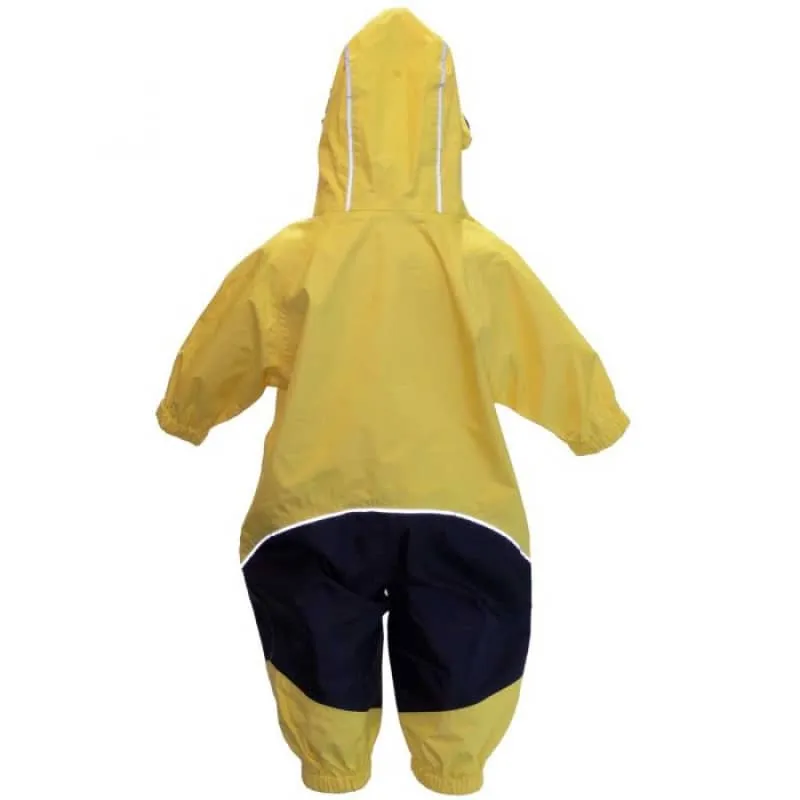 Calikids 2 Zipper Mid Season Shell Rain Suit- Yellow