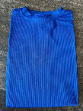 Carla Rib Knit Mock