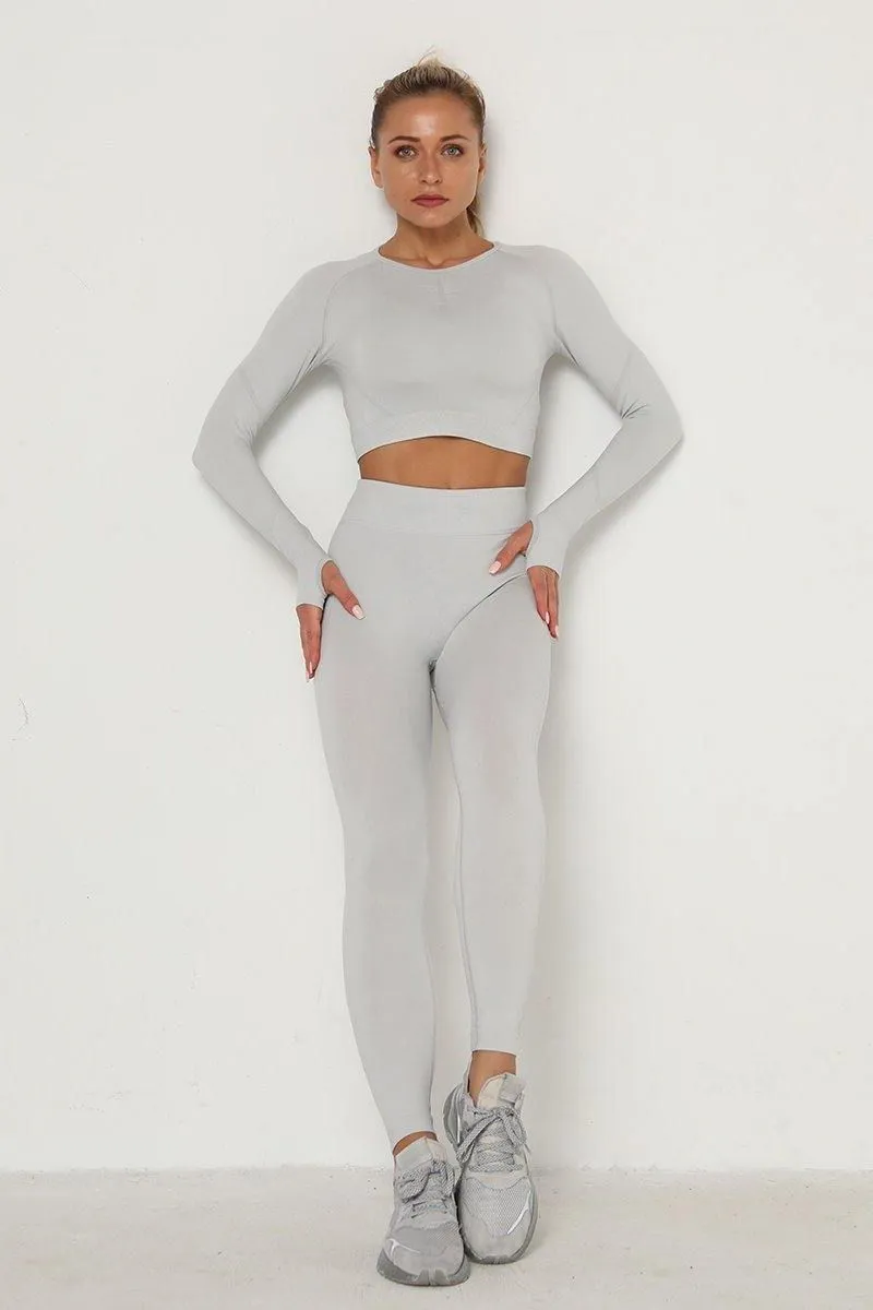 Fashion Gray Yoga set