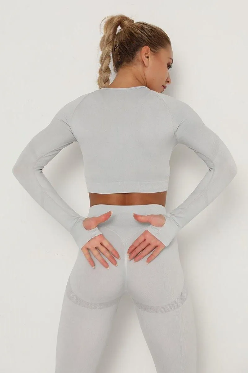 Fashion Gray Yoga set