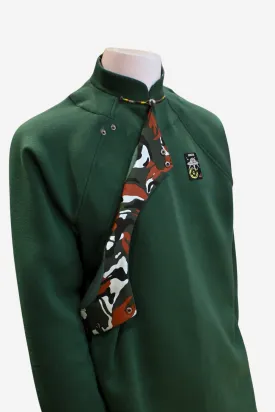 Forest Green Cotton Sweatshirt