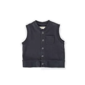 French Terry Patch Pocket Vest