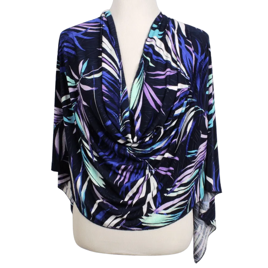 Freshly Warm Smooth  Patterned Jersey Hijab  - Soft & Cool "Zibde Feel"