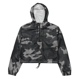 Humble Sportswear™ Women’s Faded Camo Cropped Windbreaker