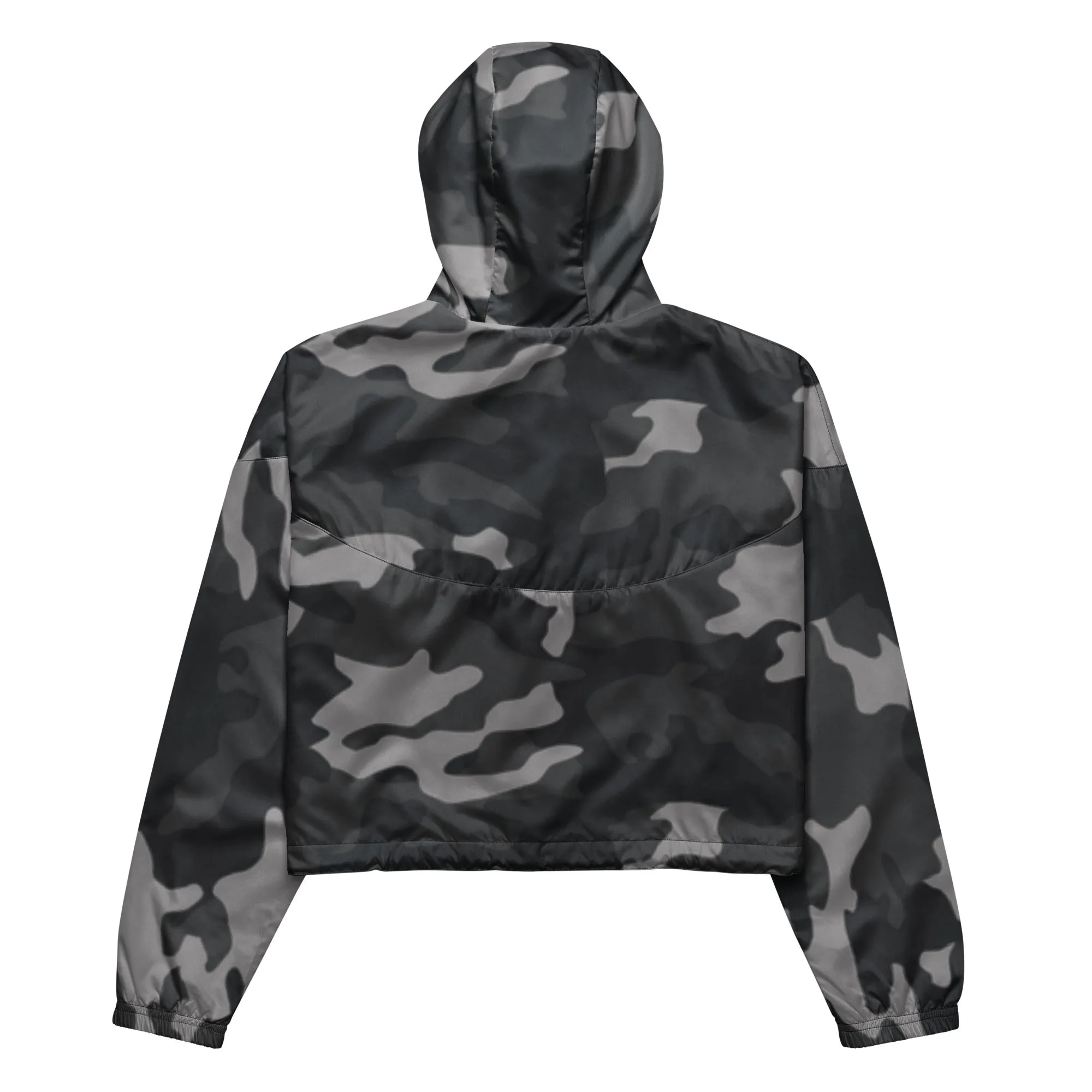Humble Sportswear™ Women’s Faded Camo Cropped Windbreaker