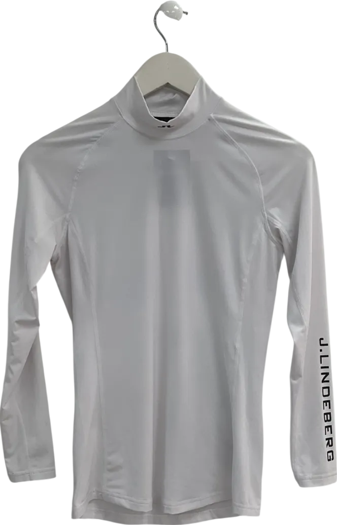 J.Lindenberg White Ella Compression Top UK M