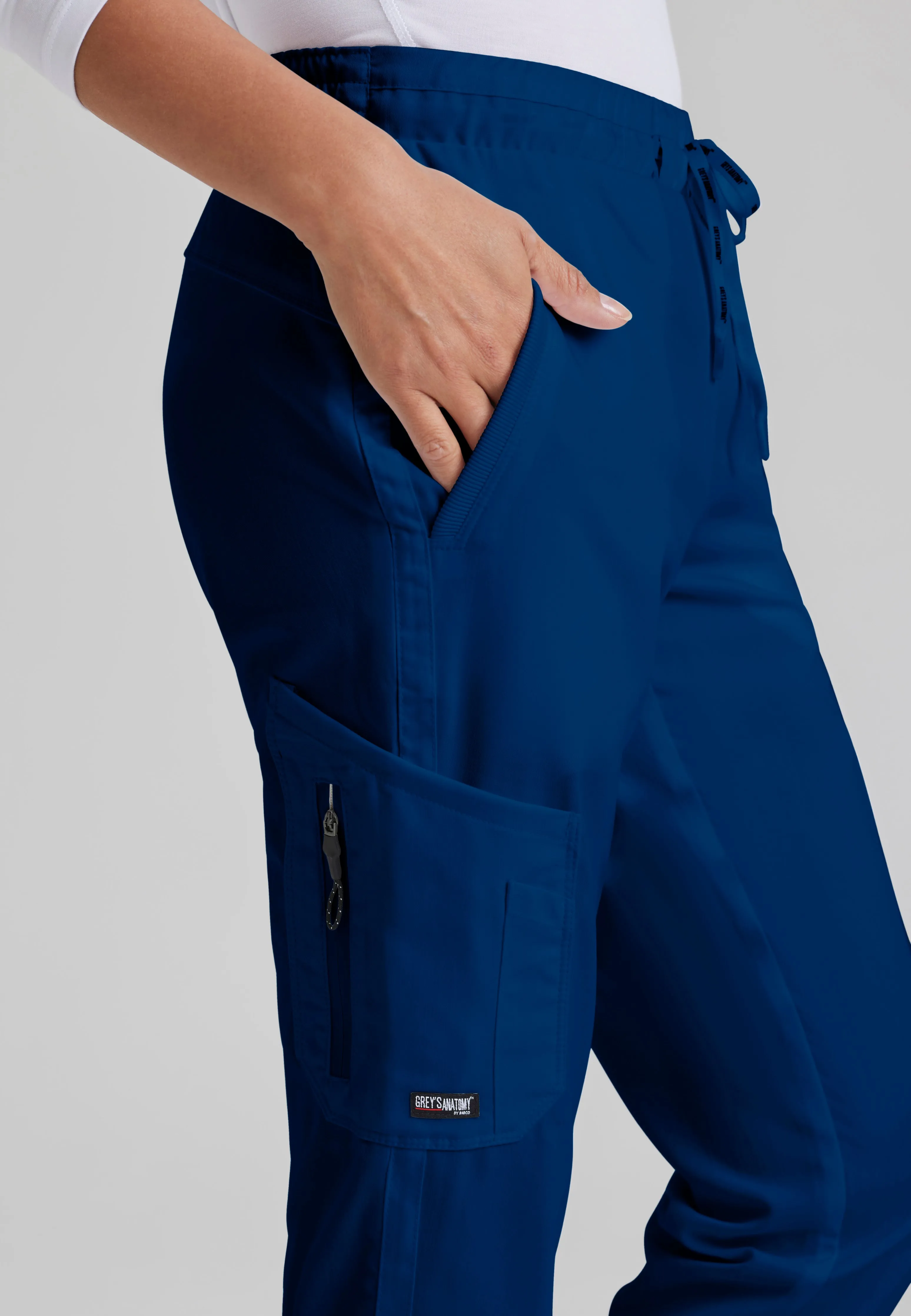 Kira 5-Pocket Mid-Rise Jogger Scrub Pant