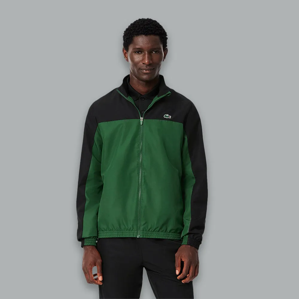 Lacoste Sport Printed Tracksuit Green/Black