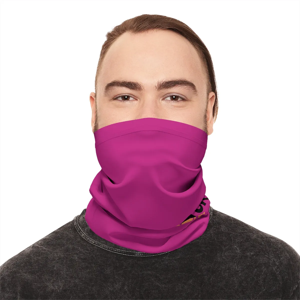 Lightweight Neck Gaiter - Black Queen (Purple)