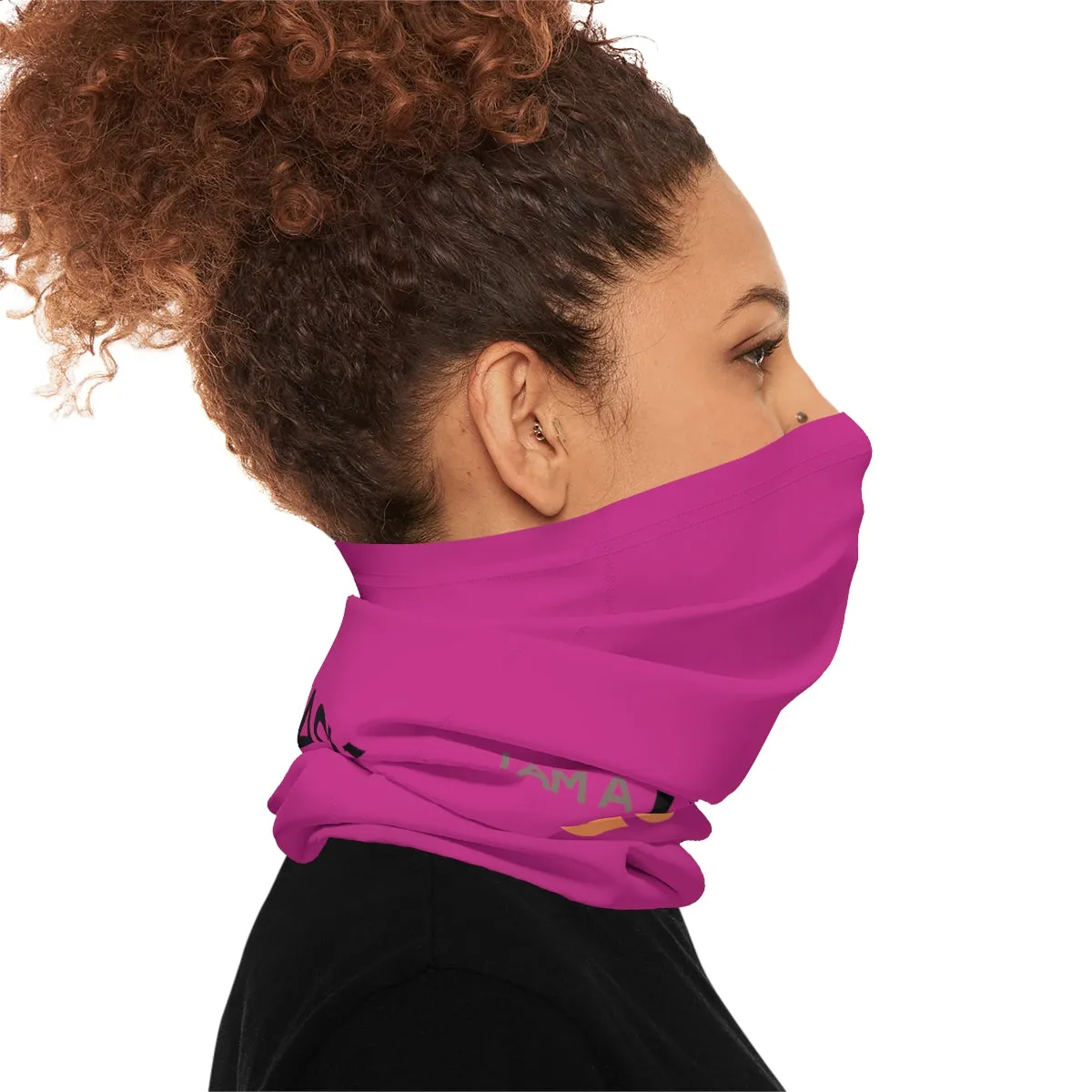Lightweight Neck Gaiter - Black Queen (Purple)