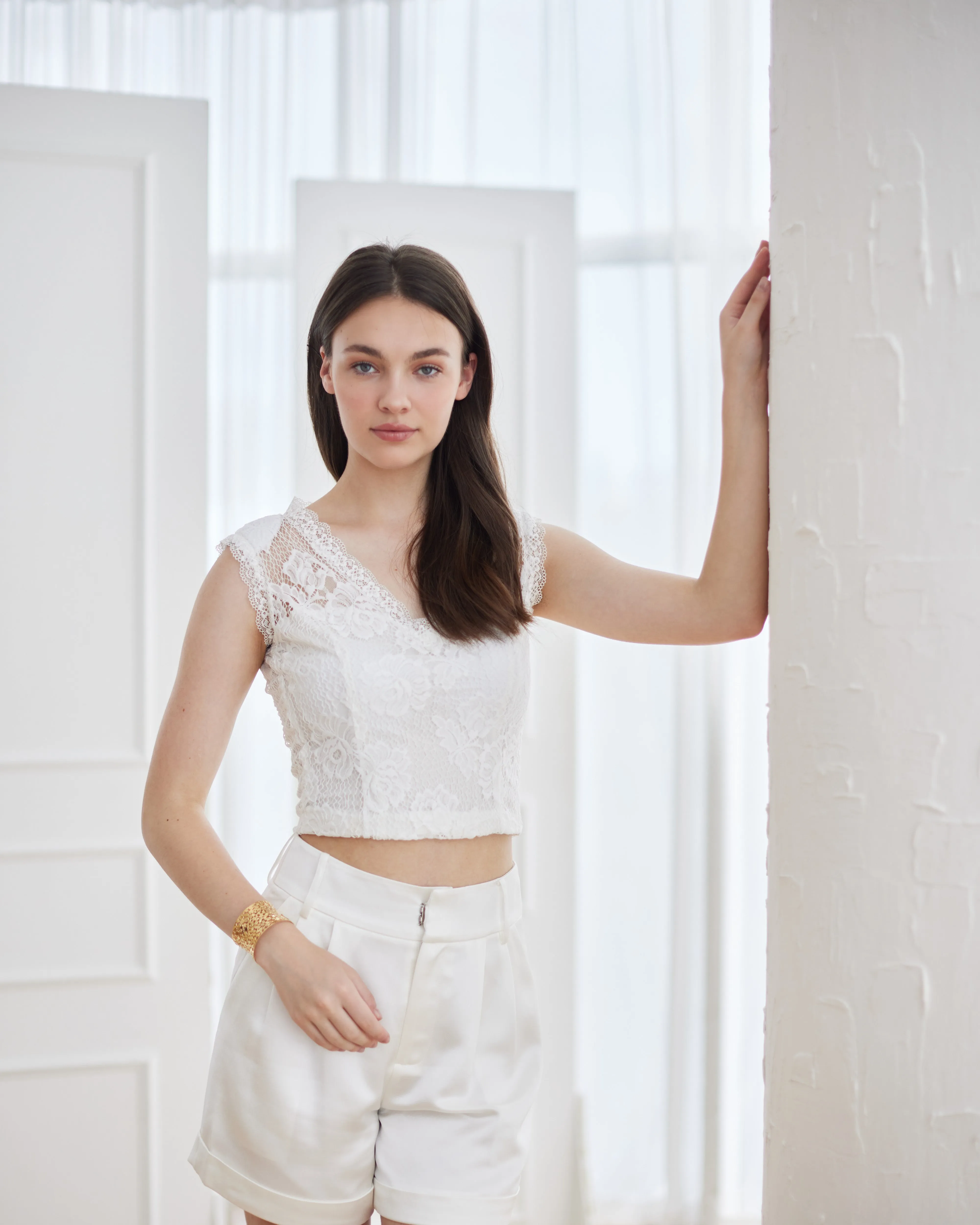 Lorraine Lacey Top (0411TB003)