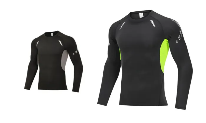 Men's Breathable Cycling Long Sleeve
