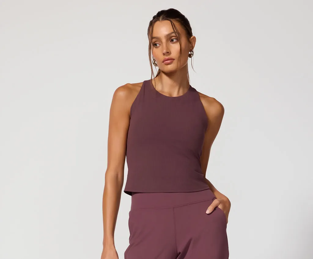 MPG Vital Rib High Neck Studio Tank