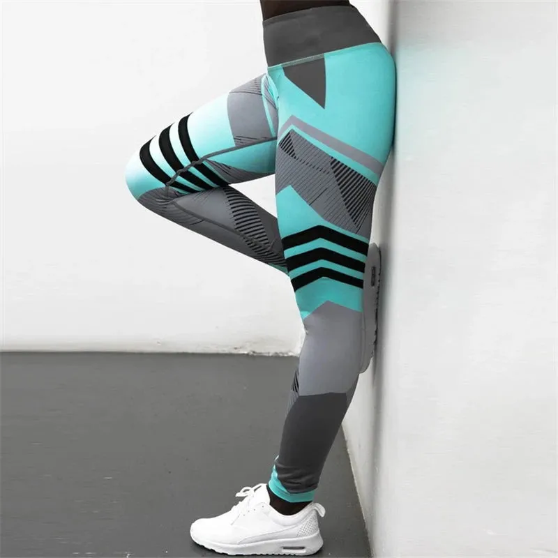 New Fashion Leggings Fitness Pant Casual For Women High Waist