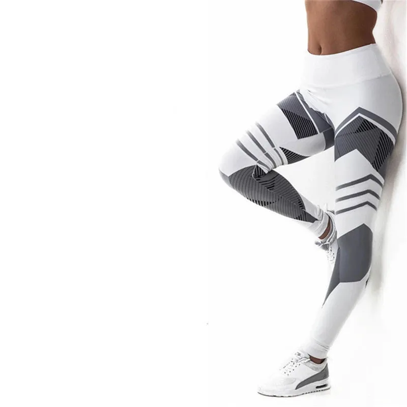 New Fashion Leggings Fitness Pant Casual For Women High Waist