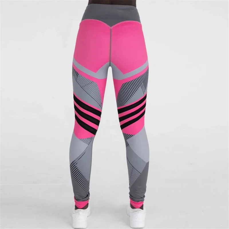 New Fashion Leggings Fitness Pant Casual For Women High Waist