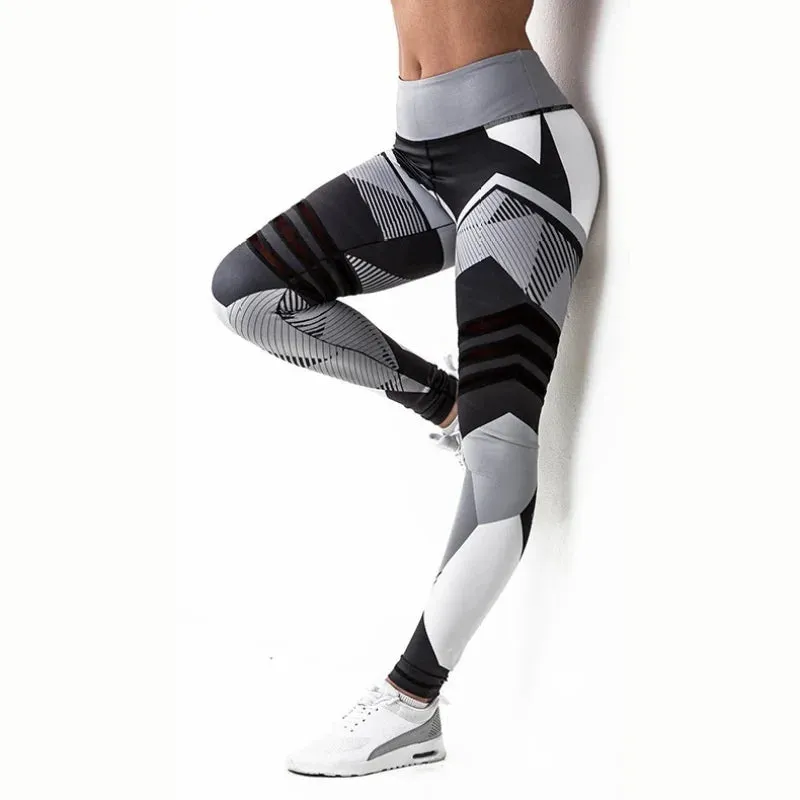 New Fashion Leggings Fitness Pant Casual For Women High Waist