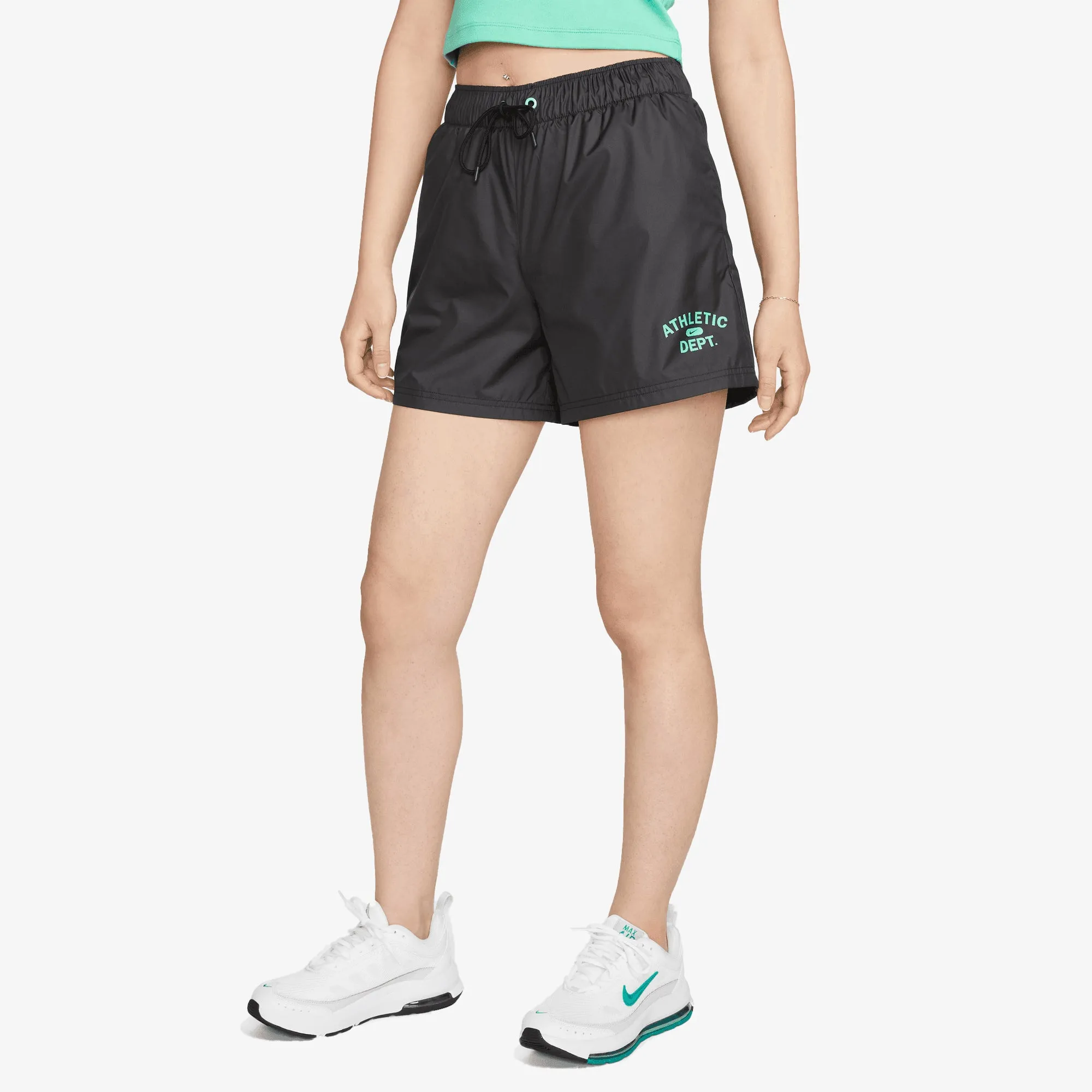 Nike | WMN'S SPORTWEAR REPEL  { BLACK/ELECTRIC ALGAE/ELECTRIC ALGAE