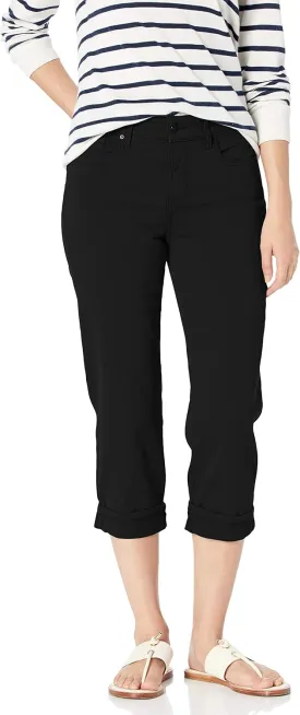 NYDJ Women's Marilyn Straight Cuff Cropped Slimming Jeans