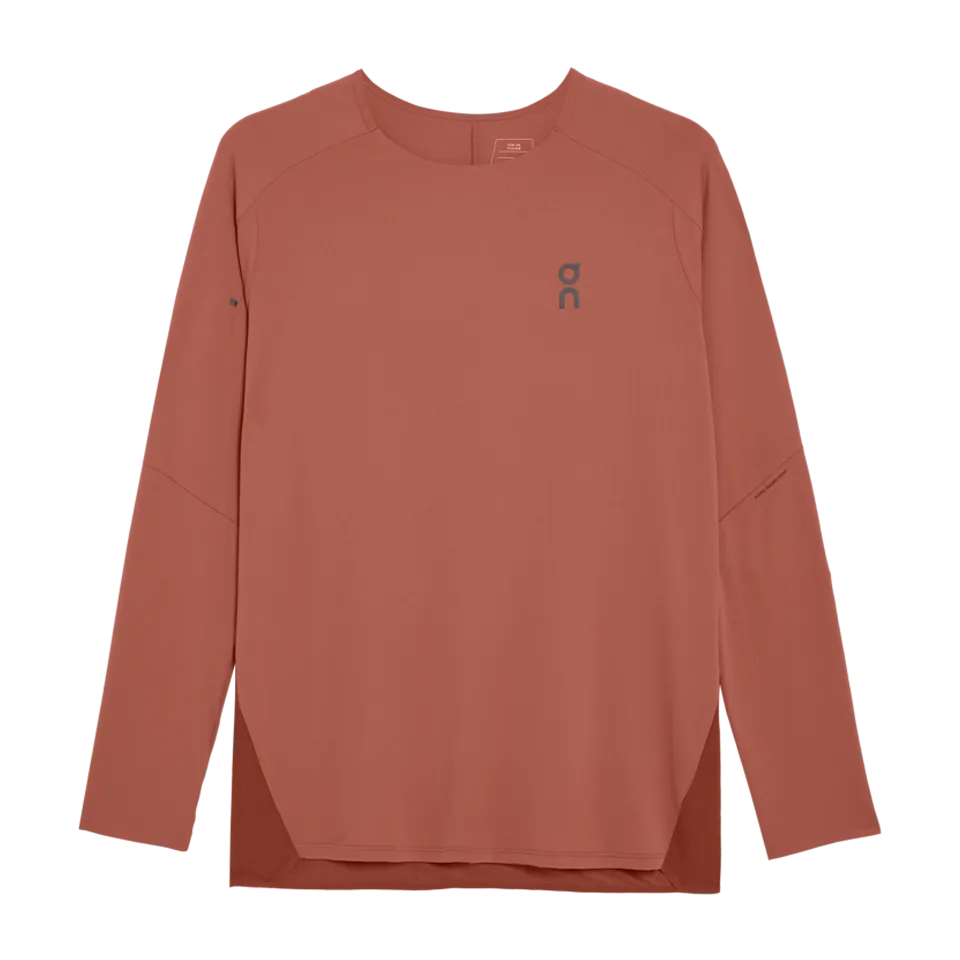 On Men's Performance Long-T Auburn/Ruby