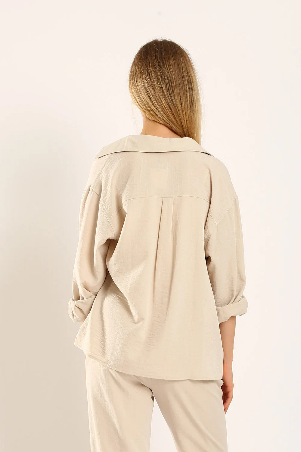Reagan Shirt in Apricot