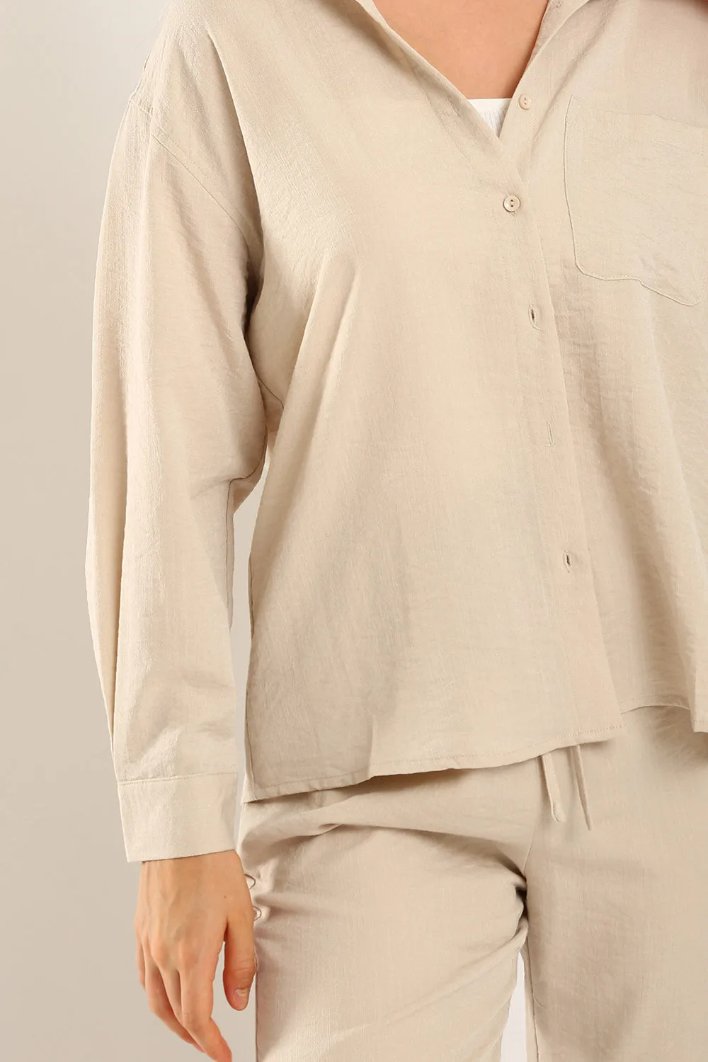 Reagan Shirt in Apricot