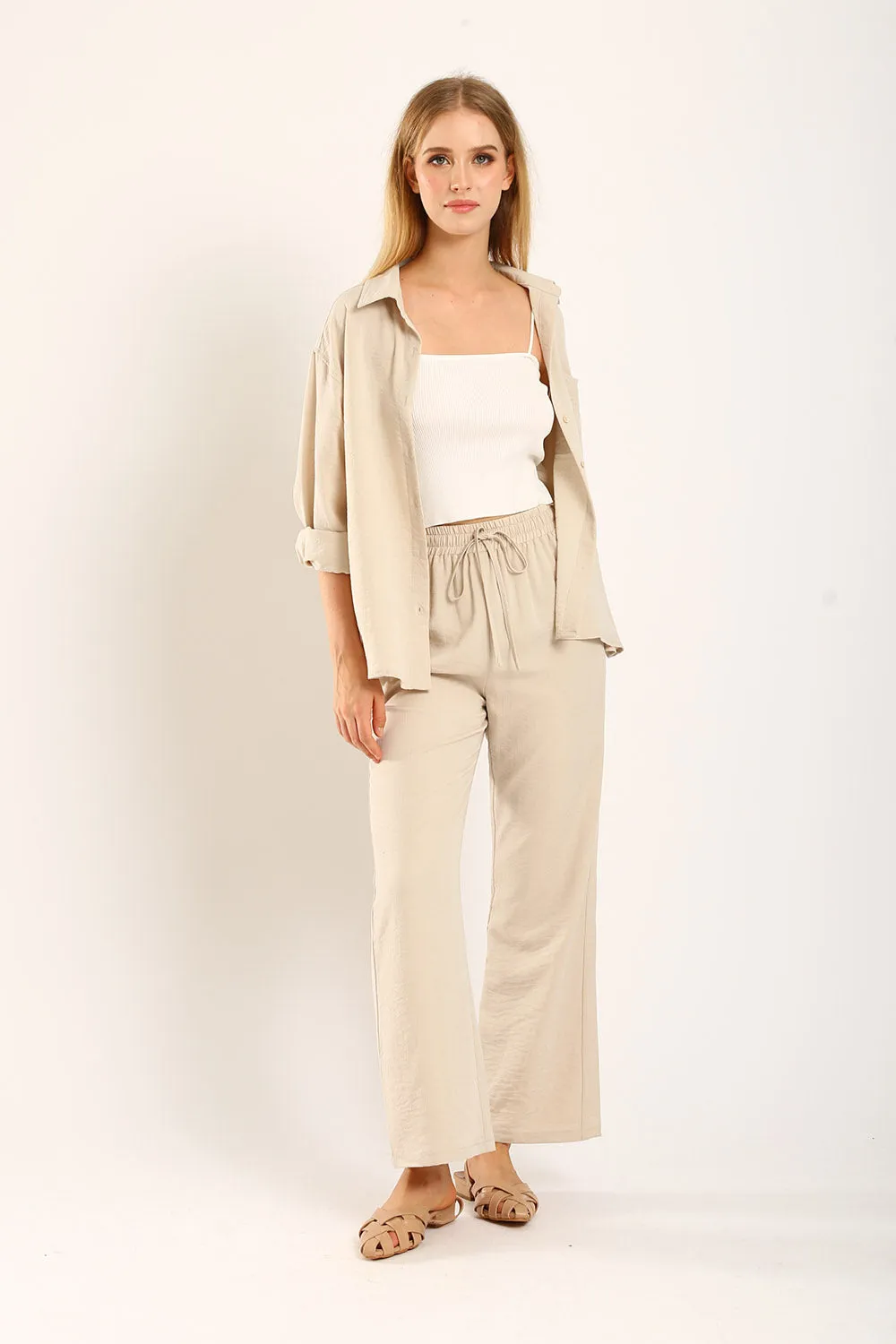 Reagan Shirt in Apricot