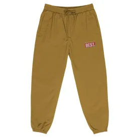 RED BEST BOX FTR SIGNATURE Recycled tracksuit trousers TAN
