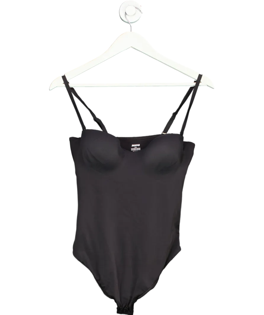 SKIMS Black Contour Lift Bodysuit UK L