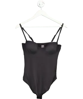 SKIMS Black Contour Lift Bodysuit UK L