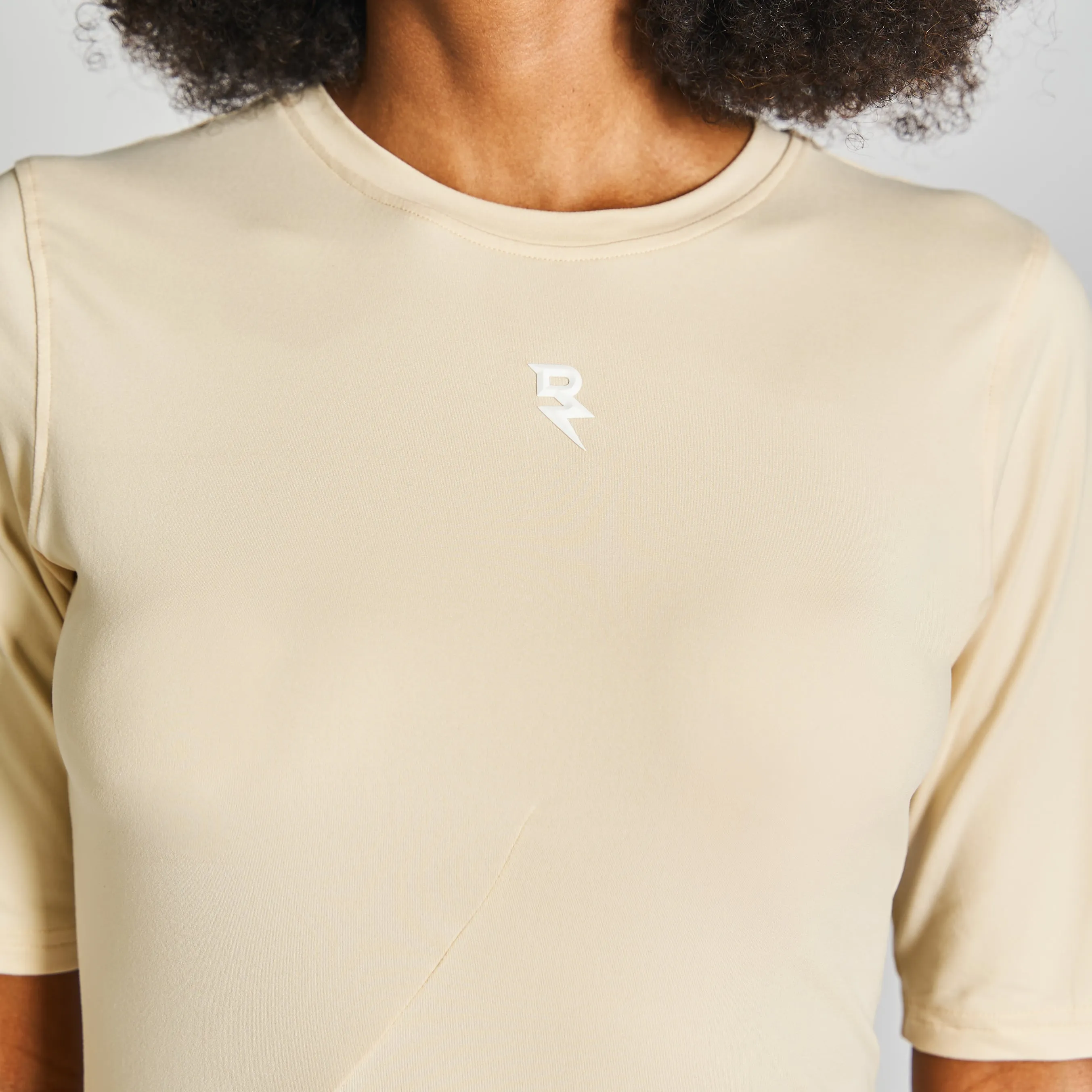 Sportswear Hem T-Shirt - Macadamia