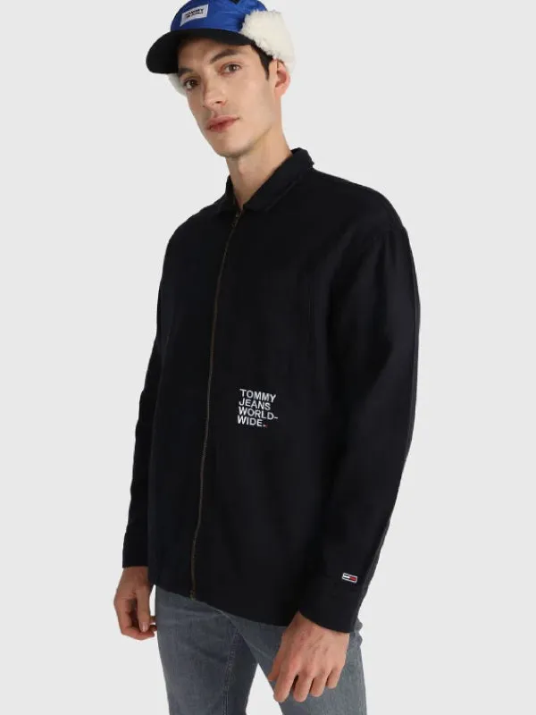 Tjm Modern Zip Shirt Jacket