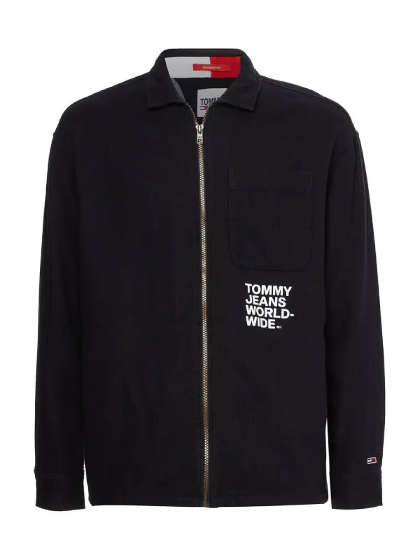 Tjm Modern Zip Shirt Jacket
