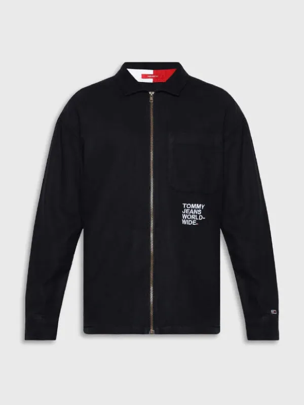 Tjm Modern Zip Shirt Jacket