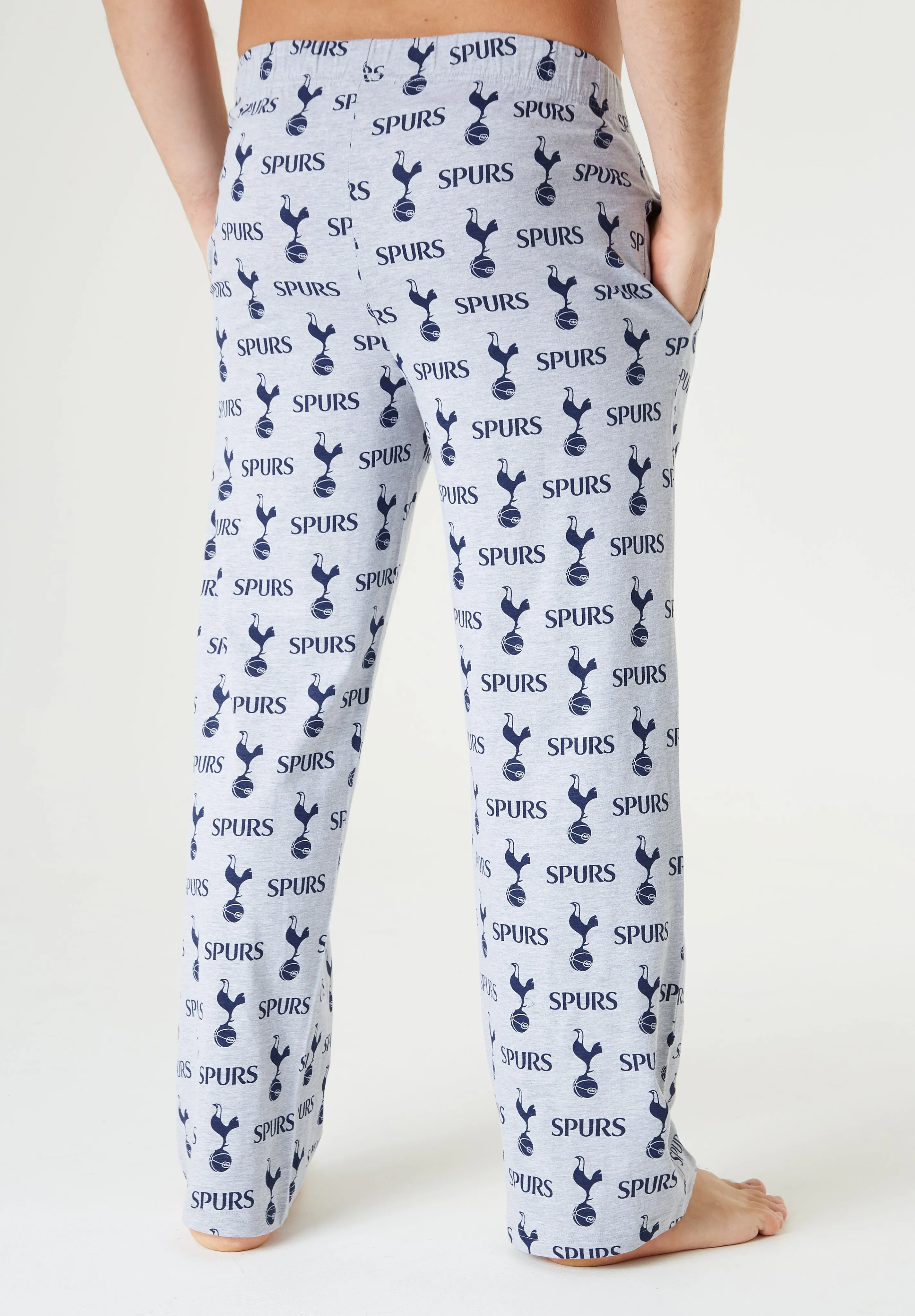 Tottenham Hotspur Mens Pyjama -Comfy Nightwear Bottoms for Men Teenagers Spurs Gifts