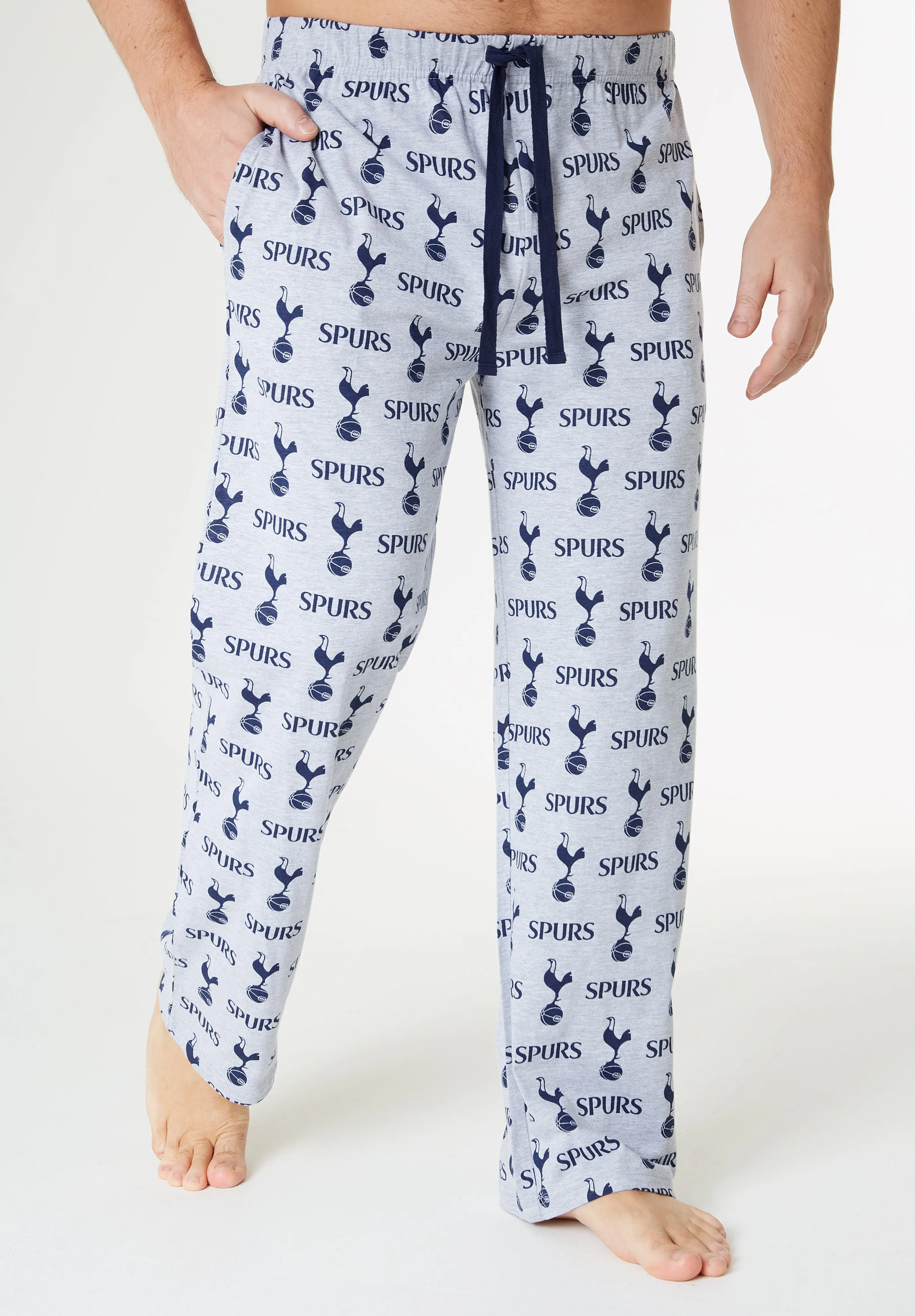 Tottenham Hotspur Mens Pyjama -Comfy Nightwear Bottoms for Men Teenagers Spurs Gifts