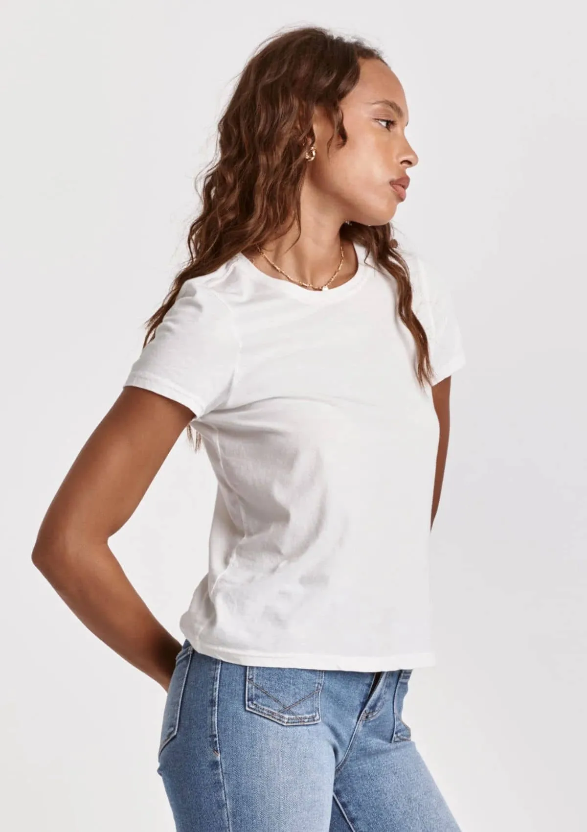 Unity Short Sleeve Jersey Tee - White