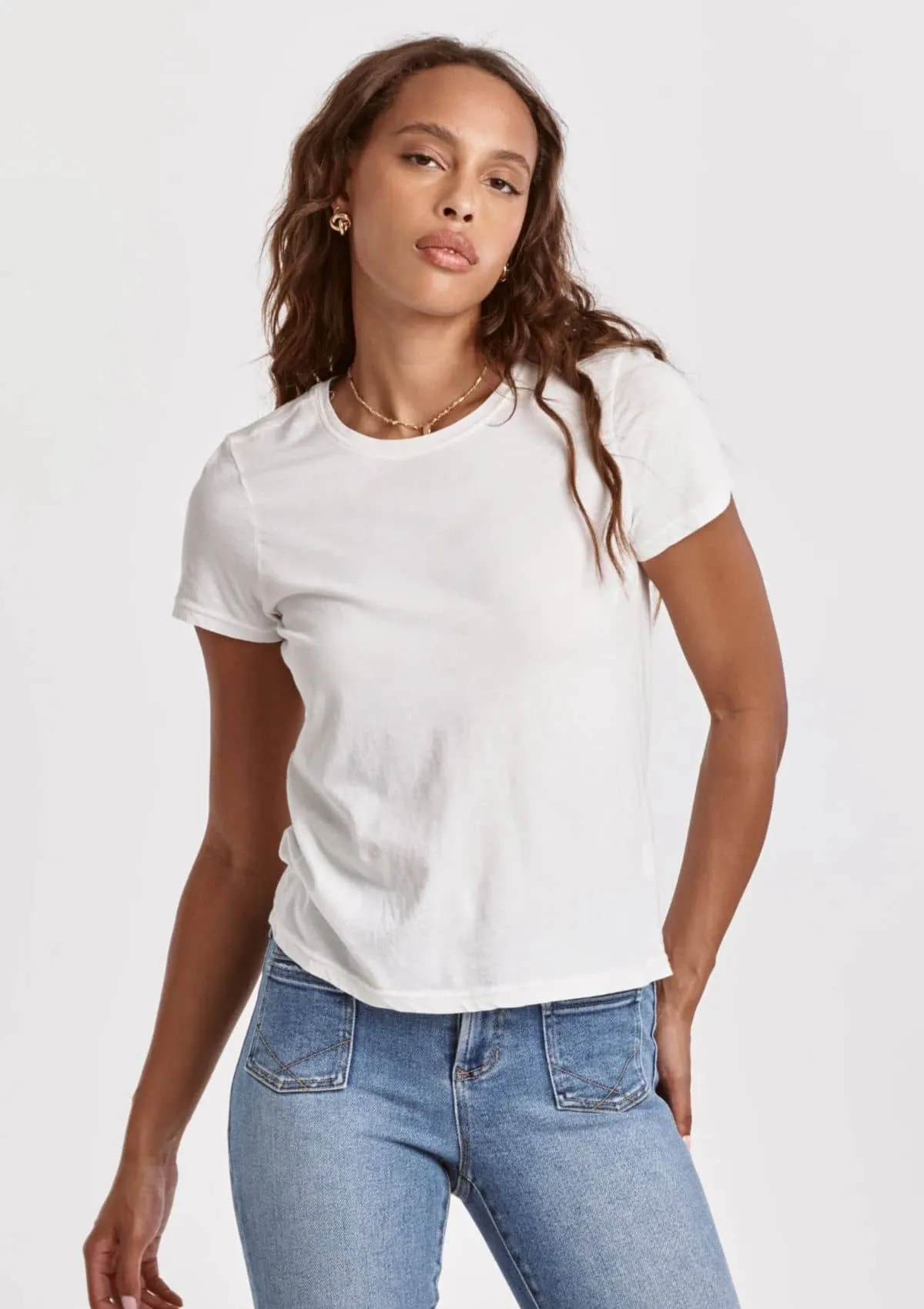 Unity Short Sleeve Jersey Tee - White