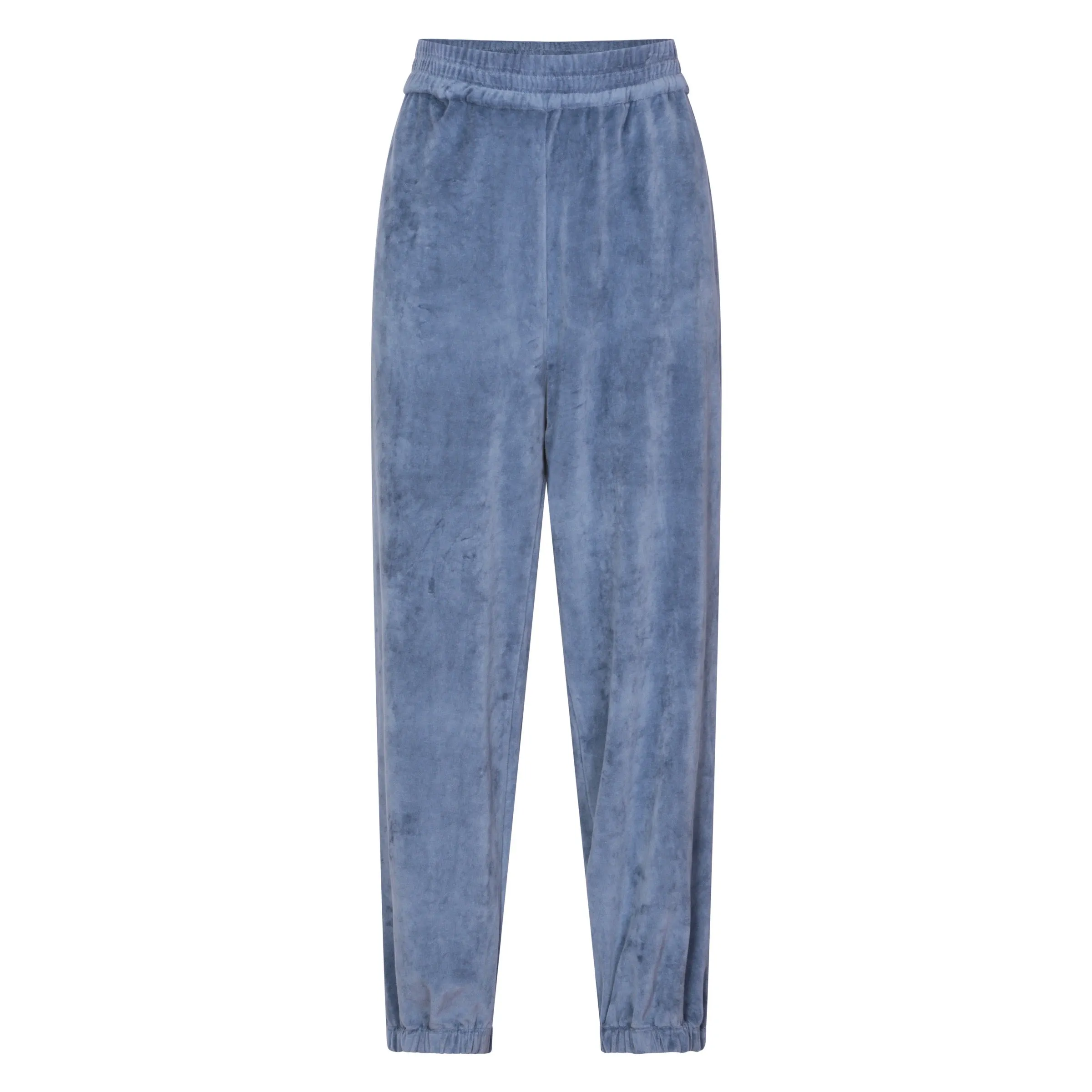Velvet Joggers Blue