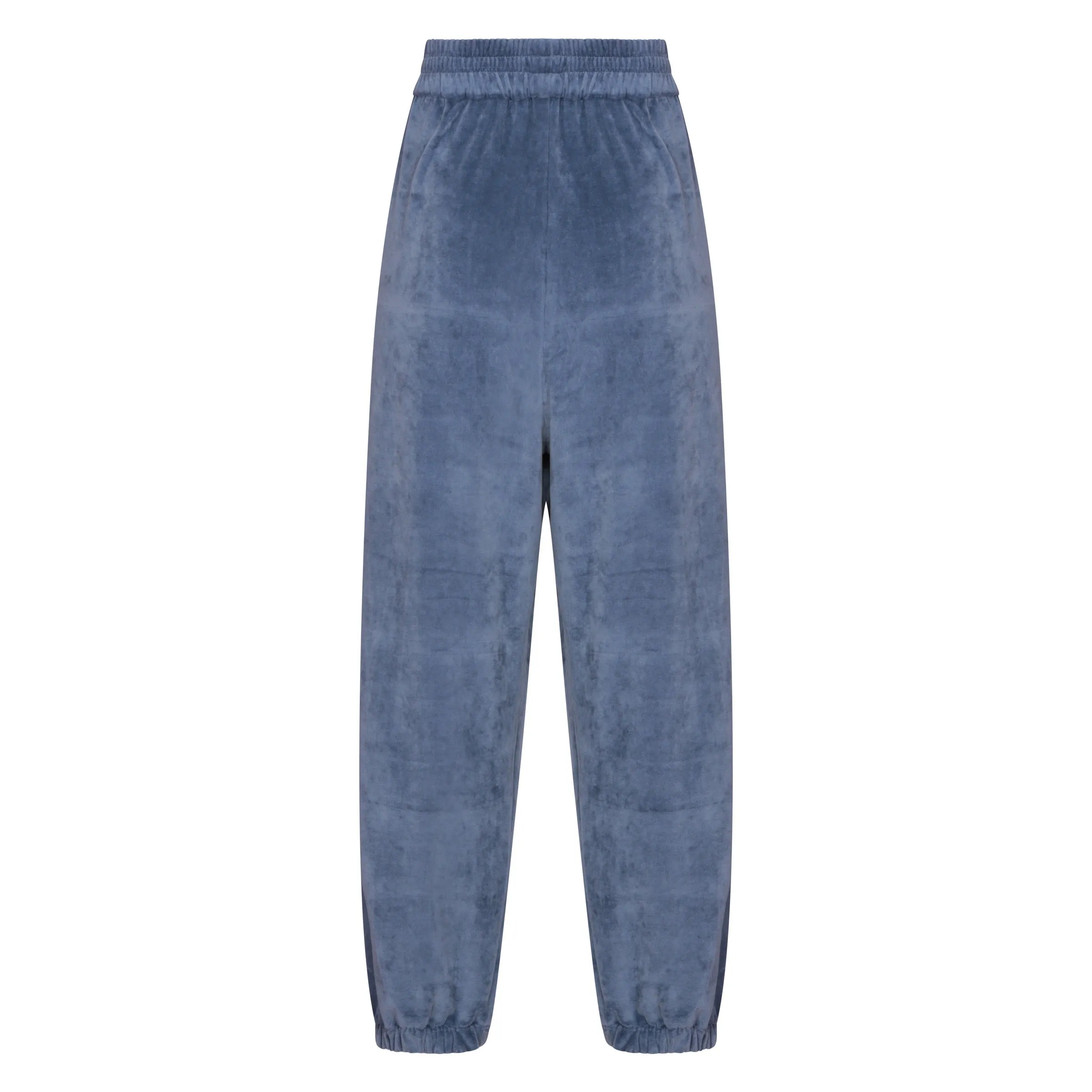 Velvet Joggers Blue