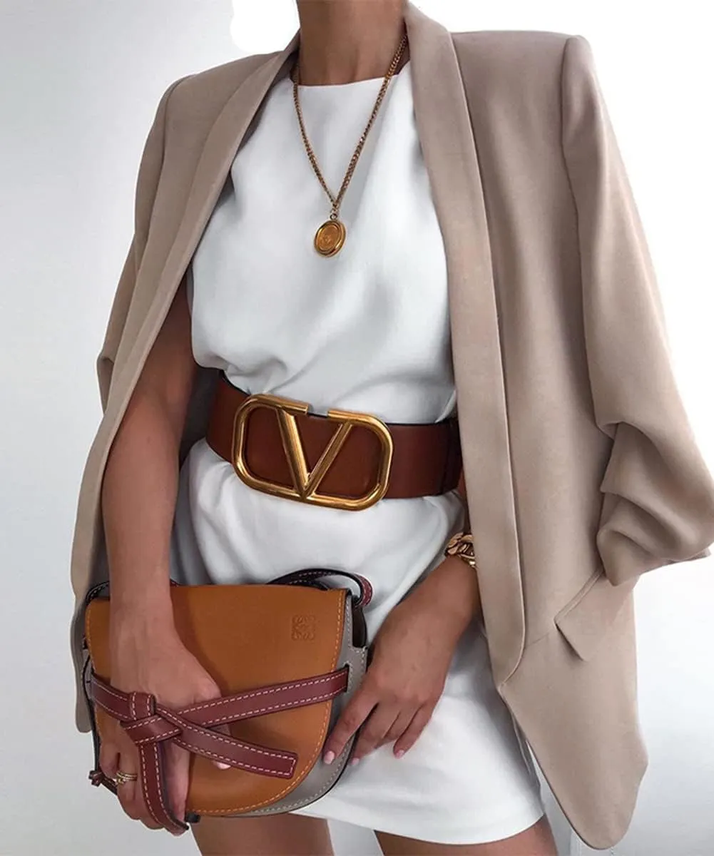 Womens Casual Fashion Lapel Blazers Long Sleeve Open Front Work Office Blazer Jackets
