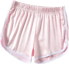Women's Casual Sweat Shorts Workout Fitness Lounge Shorts Athletic Running High Waisted Short Yoga Pants with Pockets
